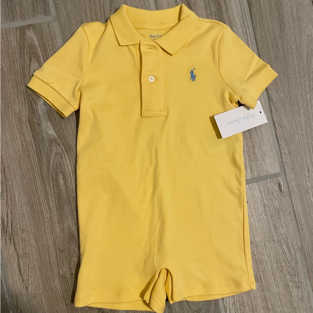 Ralph Lauren baby polo shortall